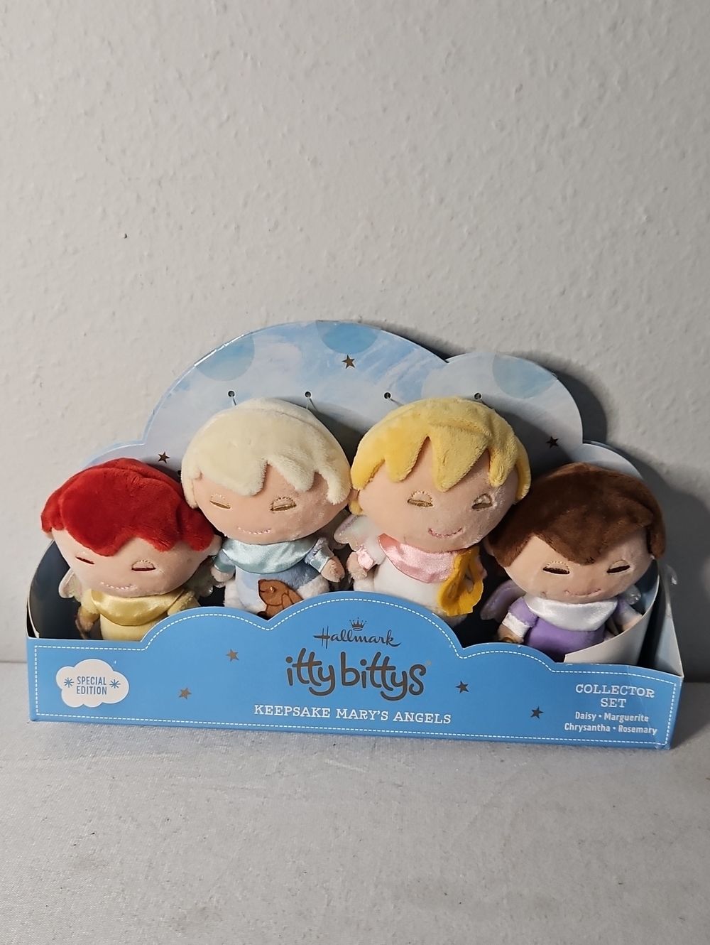 Hallmark Marys Angels Itty Bittys Special Ed Box Set Hamilton Set of 4